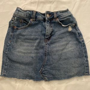 denim skirt